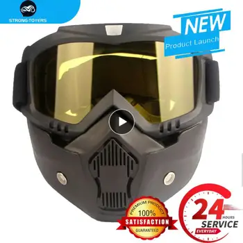 1~10PCS Odnímateľný Taktické Maska Anti-fog Motocross Ochranné Okuliare, Lyžiarske, Snowboard Maska Bezpečnostné Okuliare Lyžovanie Okuliare