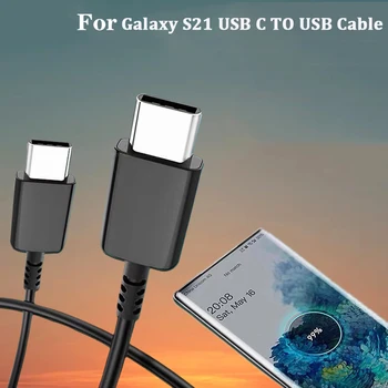 Pôvodný Pre Samsung maximálne 45 w 25W Super PD Rýchlo Nabíjací Kábel 1/1.8 M USB C Typu C Linka Pre Galaxy A54 S23 S21 S20 FE Z Flip 5 4 3
