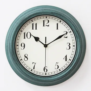 12 palcový 30 cm starožitné Európskych a Amerických nástenné hodiny nástenné hodinky obývacia izba, spálňa stlmiť kolo quartz hodiny Škandinávskych hodiny
