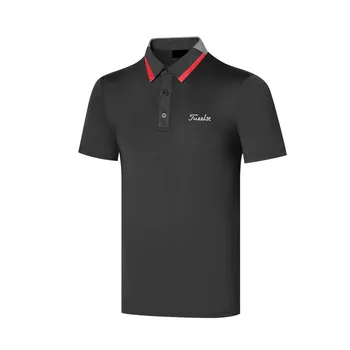 2023 Golf Nosenie v Lete pánske Košele Bežné Krátke Sleeve T-shirt Žena Golf Športové oblečenie pre Letnú Mužov Golf Košele