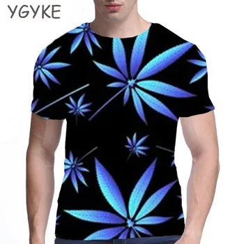 2023 Nové Letné Burín Leaf 3D Vytlačené T Shirt Muži, Ženy, Deti v Pohode Bežné Streetwear Módy Chlapec Dievča Deti Tlač Tee Topy