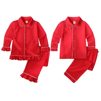 2023 Vianočné Dievča Červené Oblečenie, Pyžamá Baby Chlapci Oblečenie Nastaviť Prehrabať Kombinézu Batoľa, Dlhý Rukáv, Nohavice Pre 1-8T Babi