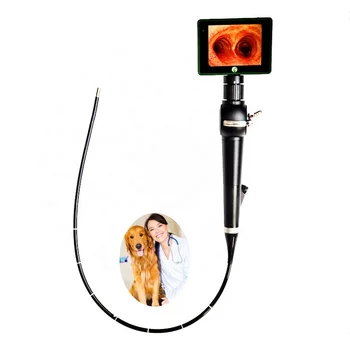 3-100 mm Hĺbka ostrosti a 800lux osvetlenie video laryngoscope pre veterinárne intubácie použitie