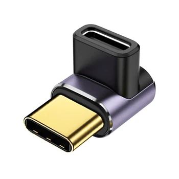 40Gbps USB napájací Adaptér 90° USB C Procesné Právo PD 100W Rýchle Nabíjanie Drop Shipping