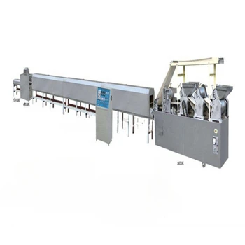 500 kg za hodinu Automatické Centrum Plnené Sušienky Výrobnej Linky Čokoláda vstrekovanie sušienky stroj na výrobu