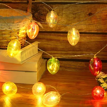 A Led Vonkajšie Osvetlenie LED Svetlo String Dekorácie Vajcia Lampa Dovolenku Spálňa Strany Krytý Vianočné String Svetlá 25 Počítať