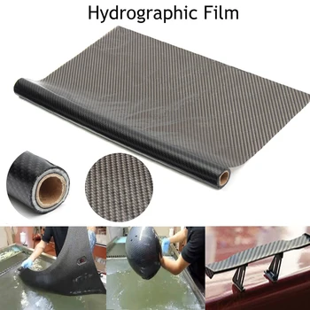 Audew Uhlíkových Vlákien Vody Transfer Tlač Film Hydro Dip Hydrografické Film Hydro Ponárania Dekoračné Fólie Moto Obtlačky &Nálepky