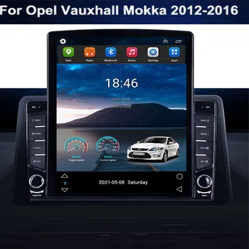 Auto Rádia Pre Opel Vauxhall Mokka 2012-2016 Auta GPS Navigaton Videa, Multimediálny Prehrávač Tesla 2din Vertikálne Obrazovke