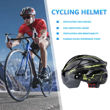 Bicykel Ochranné Spp Nylon Popruh Závodné Jazdenie na Bicykli Helmu Vetru Okuliare Nastaviteľné Aseismic Ľahký pre Vonkajšie Športové