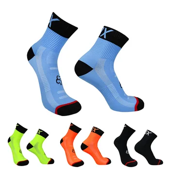 calcetines ciclismo hombre Cyklistické športové ponožky pohodlné a priedušná profesionálne pretekárske bežecké ponožky pre mužov a ženy