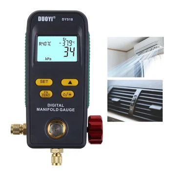 Chladivo vákuové meradlo Tlaku detekcia chladiva prevádzkové podmienky Údržby tlakomer pre klimatizáciu