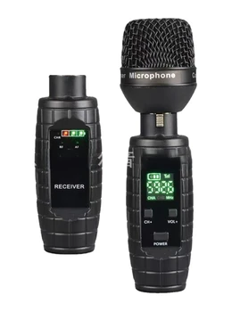 Dynamický MIKROFÓN, Bezdrôtový Mikrofón Systém UHF XLR Systém prevedie na Vysielač Bezdrôtového Mikrofónu Mikrofón, Adaptér Kondenzátora