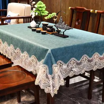 Európsky štýl jedálenský stôl tkanina je vodotesná, oleju, a obarenie odolný, moderný a minimalistický