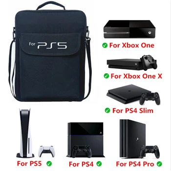 Herné puzdro,Cestovná Taška cez Rameno pre Xbox One X PS5 PS4 Radič Herné Konzoly Príslušenstvo Ochranné Vrecká Skladovanie