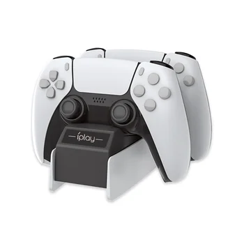 Hra Nabíjačka pre Sony PlayStation5 Bezdrôtový ovládač pre Typ-C, USB Dual Rýchle Nabíjanie Kolísky Dock Stanica pre PS5 Ovládač