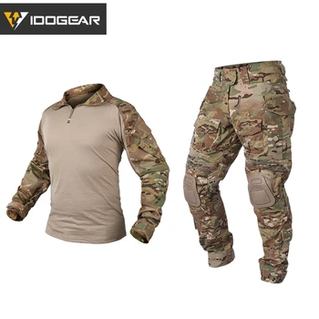 IDOGEAR Ghillie suit zimné nepremokavé oblečenie Gen3 Combat Uniform paintball Airsoft Taktické BDU Multicam kamufláž 3001