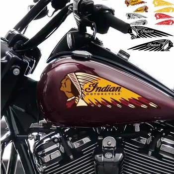 Indický Logo Motocykel Samolepky Pre HD XL 833 Road King Reflexné Motorový Olej Nádrž Prilba Osobné dekoratívnych PVC Nálepky.