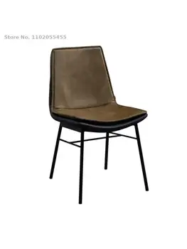 Jedálenské stoličky Nordic domov moderný minimalistický stolček operadlo voľný čas reštaurácia stoličky kovaného železa svetlo luxusný make-up, manikúra