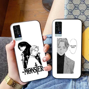 Komiksu, Anime Monster Telefón Prípade VIVO Y95 Y93 Y31 Y20 V19 V17 V15 Pro X60 NEX Mäkké Čierny Kryt Telefónu