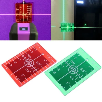 Linka Lúč Vyrovnanie Karty Výkon Lasera Palec/cm Pre Magnetické Červená/zelená značka Vertikálne/horizontálne Cieľ Laser Nástroj na Palube