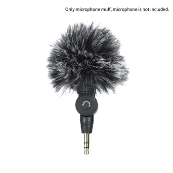 Mikrofón Hrdlo Vonkajšie Univerzálne Príslušenstvo Umelé Plyšové Hluku Znížiť Vymeniteľné Vetru Ochranných Pre Saramonic SR-XM1