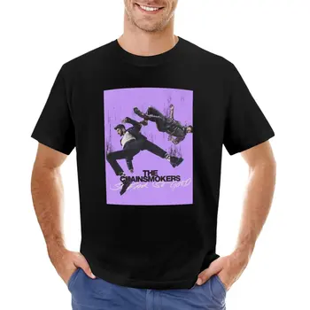 Na Chainsmokers T-Shirt rýchle sušenie t-shirt nadrozmerné tričká (T-shirt short anime mužov oblečenie