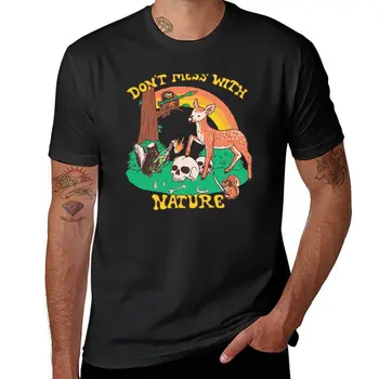 Nechcem Pokaziť S Prírodou T-Shirt zviera tlače tričko pre chlapcov prázdne t košele čierna t-košele pre mužov