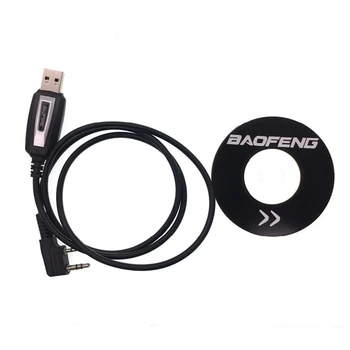 Nepremokavé Walkie Talkie Programovanie USB Kábel pre BAOFENG UV5R/888s Walkie Talkie Káble