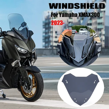 Nový 3 farby Motocyklové Príslušenstvo Windshields Čelné sklo Ľahko Inštaluje Na YAMAHA XMAX300 XMAX 300 X-MAX300 X-MAX 300 2023