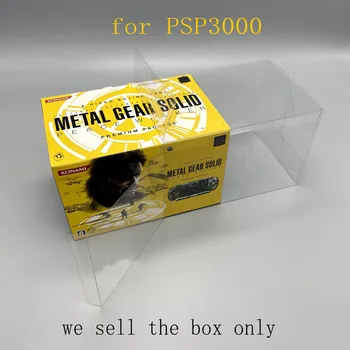 PET Box Chránič Pre Metal Gear JP Verzia limited Transparentné Zbierať Políčok Pre PSP3000 Shell Vymazať Zobrazenie Prípade