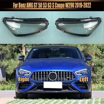 Pre Benz AMG GT 50 53 63 S Kupé W290 2019-2022 Svetlometov Kryt Transparentné Tienidlo Svetlometu Shell Objektív Plexisklo