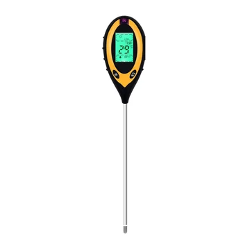 Pôdne PH Meter Pôdy Tester, 4 v 1. Pôda Test Kit, PH, Vlhkosť, Teplota, Svetlo, Voda, Tester a Monitor, Testy balí
