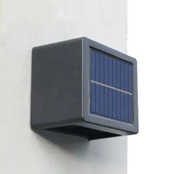 Solárne Nástenné Osvetlenie, Solárne Sconce Svetlá Vonkajšie Vonkajšie Balkón Reflektory, IP65 Vodeodolný Smart Senzor, Nastaviteľné Osvetlenie Sortiment
