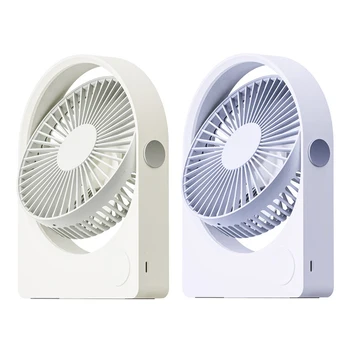 Stolový Ventilátor Tichá Prevádzka Mini Stolný Ventilátor o 9 Hodín, Dlhšie Pracovné Prenosné Vzduchu Ventilátor Obehové na Študentské Koľaje Vonkajšie