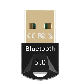USB Bezdrôtový BT5.0 Adaptér 5.0 Prijímač 5.0 Dongle Vysokej Rýchlosti Vysielač Bezdrôtový USB Adaptér Pre Notebook, Počítač PC