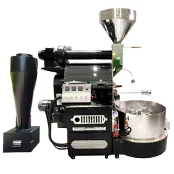 Veľká Podpora Nehrdzavejúcej Ocele 16kg 15 kg Elektrické Plyn Pražiareň Kávy CE Certifikáciu ISO9001 Praženie Kávy Stroj