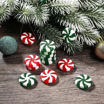 Vianočný Stromček Candy Dekorácie Vianočné Cukrovinky Ornament Nastaviť Závesné Dekorácie Lízatko Ozdoba Na Vianočný Večierok Dodávky