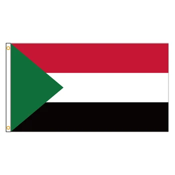 Vlajka Sudánu 90*150 cm 60*90 cm Banner Polyester pre Domáce Dekorácie Zástavy a vlajky dekorácie