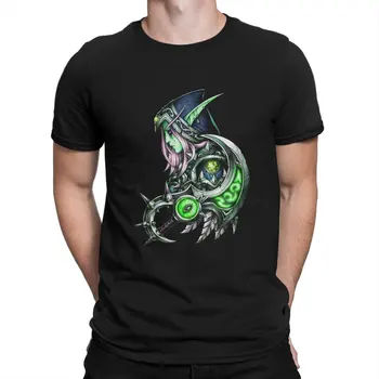 Vtipné Sylvanas Windrunner T-Shirt Mužov Kolo Golier 100% Bavlna Tričká World Of Warcraft Krátky Rukáv Tees 4XL 5XL Oblečenie