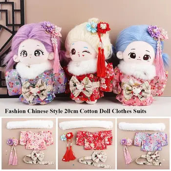 Vysoko Kvalitné Oblečenie Deti DIY Kimono Yukata Bábiky Obuv, Hračky, Bábiky, Príslušenstvo 20 cm Bábiky Oblečenie