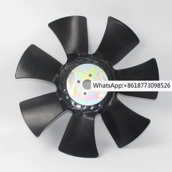 Vysokozdvižný vozík ventilátor čepeľ F400W-28-7A vhodné pre Xinchai 4D27G31 4D32XG30 Quanchai 4C2-50V32