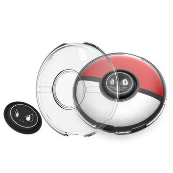 Úložný Box Priehľadný Ochranný plášť s Silikónové Podložky pre Pokémon Go Plus + Krištáľ